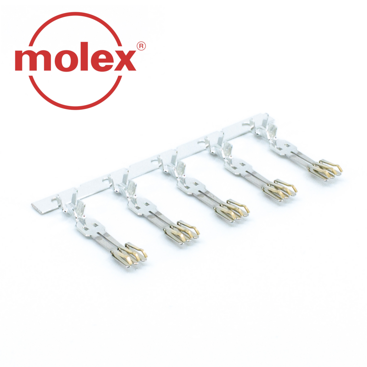 Molex SATA Crimp Terminal Gold Flash Plating 1822AWG PC Mods