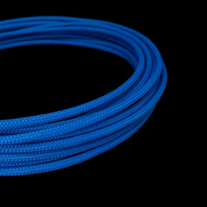 PET Cable Braided Sleeve - Navy Blue - 5/32in (4mm)